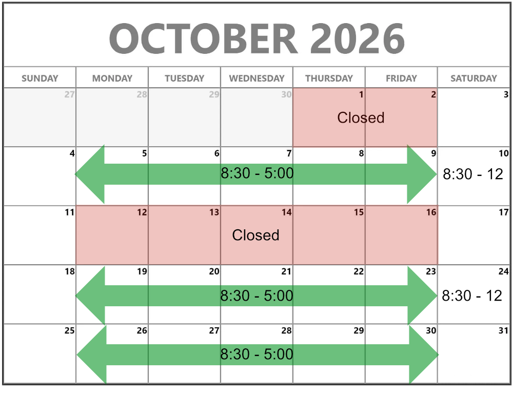 Vacation Calendar